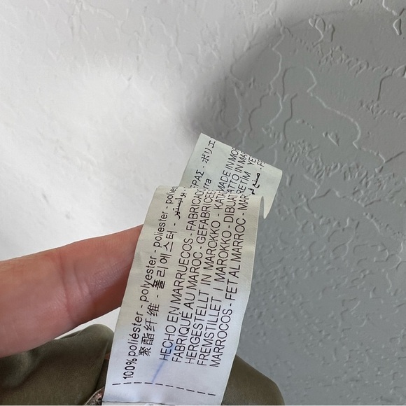 Zara Wide Leg Polka Dot Satin Jumpsuit - Picture 10 of 10